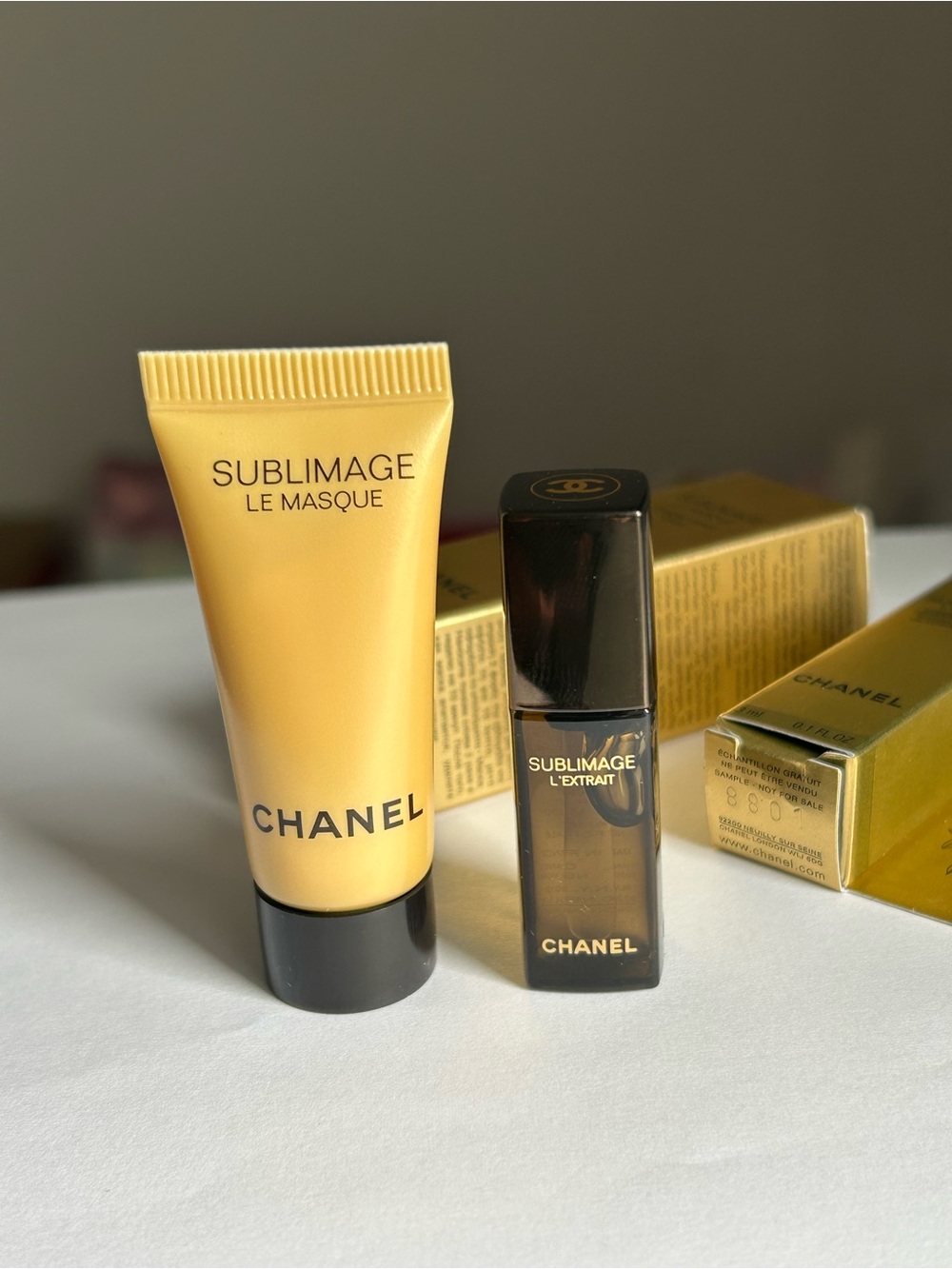 CHANEL Sublimage Le Masque 5ml & L'Extrait oil concentrate 3ml